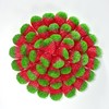 Smarty Stop Sour Whole Strawberry Shapped Gummy Candy (2.2 Pound)