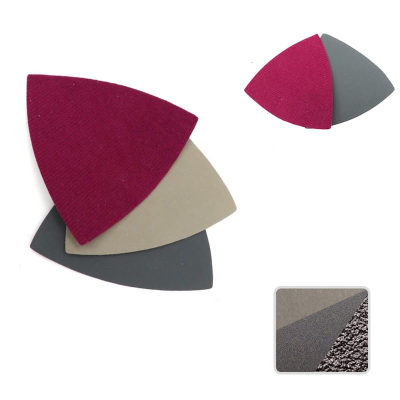 MACHSWON Polishing Sandpaper suitable for 3-1/2 Oscillating multi-tools,Silicon Carbide abrasive