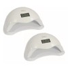 Bioconfort Kit 2 Lamparas Uv Uñas Profesional Digital Gelish Spa