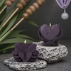 MUAECH 2 Designs Hands Holding Heart Silicone Mold with Butterfly