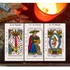 CATAROS Tarot Marsella Principiantes Interpretado Español Cubo (Negro)