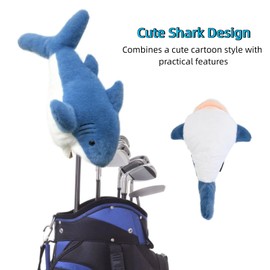 HELLO NRC Driver Headcover Golf Wood Club Cover Soft Plush Cute Animals 1pc