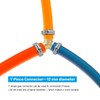 nutmanel Brass Y-piece hose connector, 12 mm, 3-way hose connector