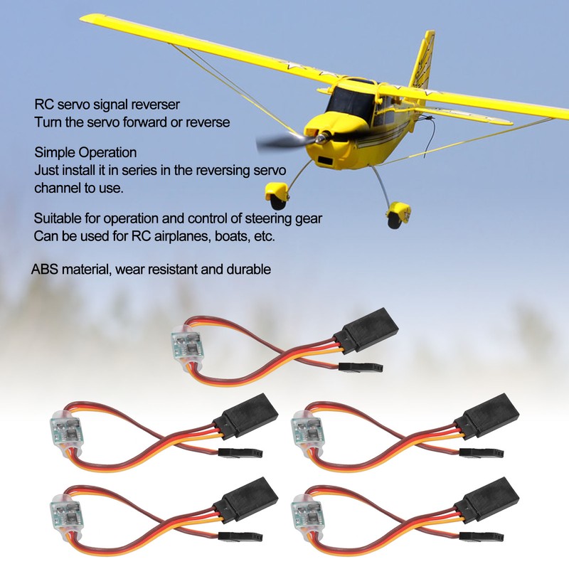 5Pcs Servo Signal Reverser Steering Gear Rotation Inverter for RC