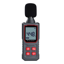 Decibel Meter Sound Level Reader 30-130dB Handheld Sound Level Meter SPL Meter with Capacitive Microphone Sensor HD Backlight Display Portable db Meter Decibel Monitoring Tester