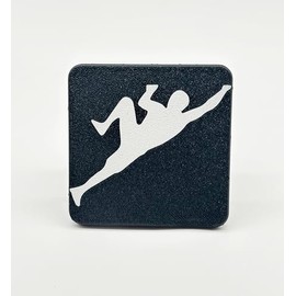 Rock Climber Lockable Hitch Cover Hitch Receiver Tow Hitch Plug for 2 inch Receivers Climbing Holds Rock Climbing Rope Bouldering Climbing Gym Toyota Jeep Dodge Ford Suzuki Tacoma Tundra