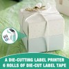 Foreverup Embossing Device 3D, Retro Labelling Device with 6 Rolls