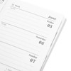 Operitacx 2026 Daily Planner Notebook A7 Size PU Leather Weekly
