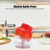 Mini Electric Garlic Masher USB Rechargeable Hand Held Garlic Chopper