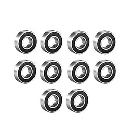 Ball Bearings Rubber Shield 6202RS High Speed 15mm x 35mm x 11mm 10pcs