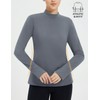 baleaf Long Sleeve Shirts for Women Mock Turtleneck Tops Thermal