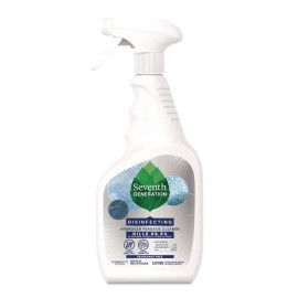 Seventh Generation 69716054 Disinfecting Cleaner - Fragrance-Free (12/CT) New