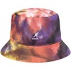 Kangol Tie Dye Bucket Hat - Blue/Pink, multicoloured