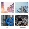 Adjustable Cable Lockout Fish Shaped Stainless Steel Safety Cable Lock