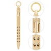 Retro Style Metal Brass Signature Gel Ink Pen Office School