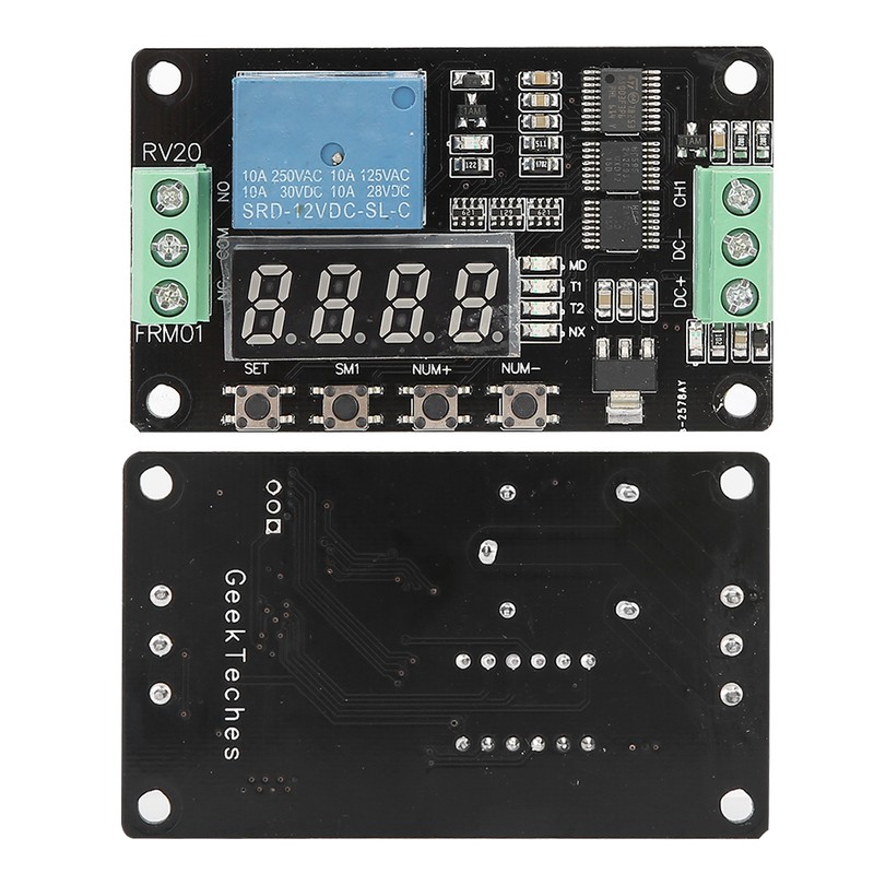 GT100 Multifunction Direct Current DC 12V FRM01 Timer Cycle Self