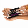 PSYTONE Press On Nails Long Coffin Fake Nails with Glue,