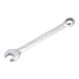 uxcell Metric 9mm 12-Point Box Open End Combination Wrench Chrome Finish, Cr-V