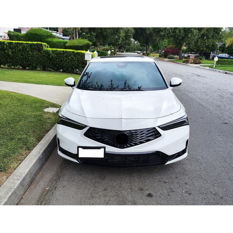 iJDMTOY No Drill Front Grille Mesh Mount License Plate Relocator