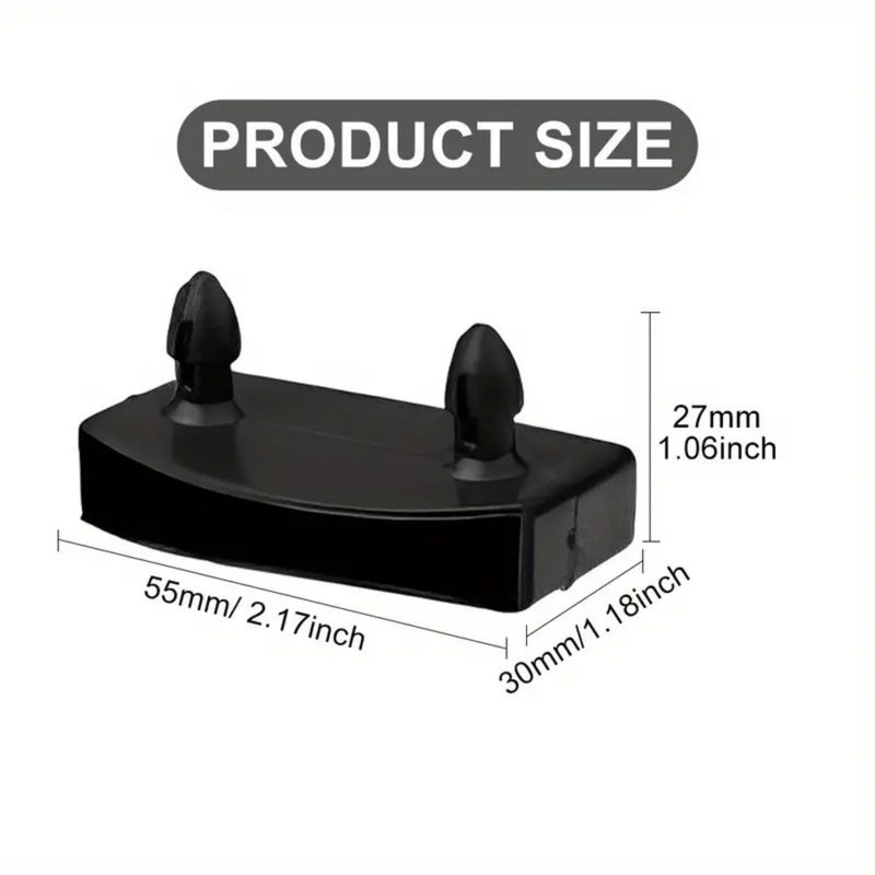 YEDJFFIYO 12 PCS Plastic Bed Slat Caps, Side and Center