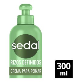 Crema Para Peinar Sedal Rizos Definidos Todo El Día 300ml