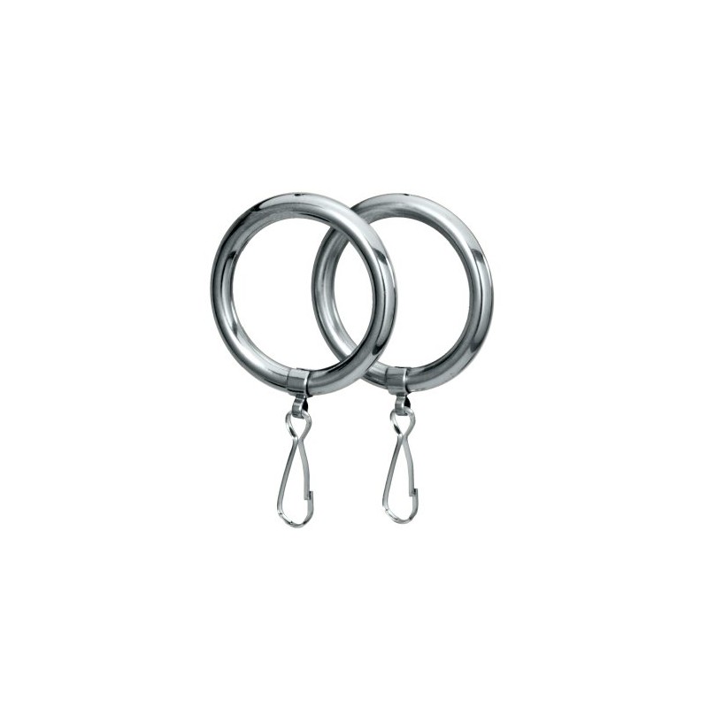 Gatco 834 Shower Curtain Ring, Chrome