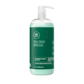 Champú especial de Tea Tree, Limpieza profunda, Refresca el cuero cabelludo, Para todo tipo de cabello, especialmente cabello graso