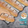 Baguette Baking Tray,Bread Baking Tray,Bread Molds Pans for 4 Wave