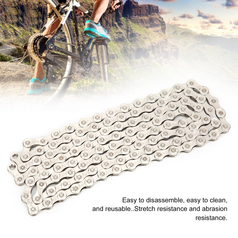 ZTTO Bike Chain 9‑Speed 116 Links Bicycle Chain with Chain