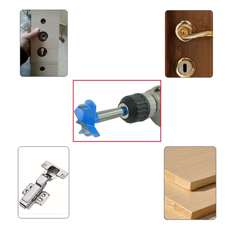 Drilling Template Hinges 35 mm Hinge Drill Bit Set Pot