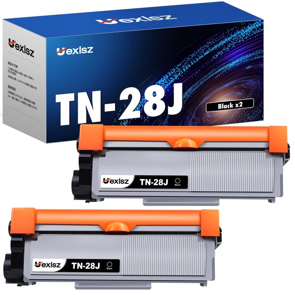 TN-28J Toner Cartridges for Brother TN28J Compatible Model Numbers: HL-L2320D HL-L2360DN HL-L2365DW DCP-L2520D DCP-L2540DW MFC-L2720DN MFC-L2740DW FAX-L2700DN