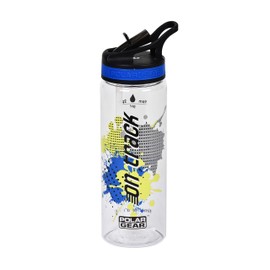 Polar Gear Water Tracker Drinks Bottle, tritan, Blue, 600ml