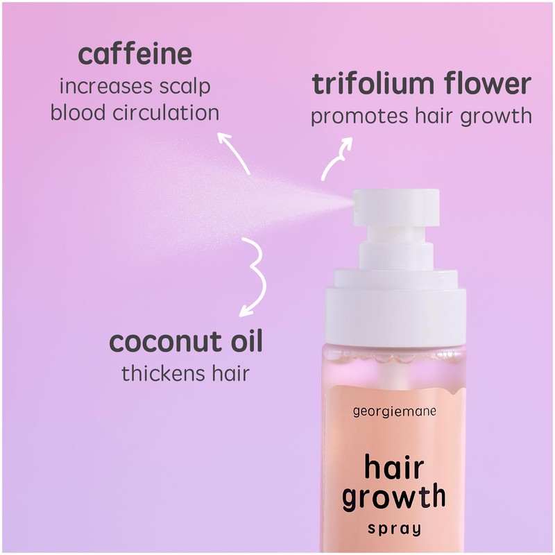 Georgiemane Hair Growth Spray 3.38 fl oz