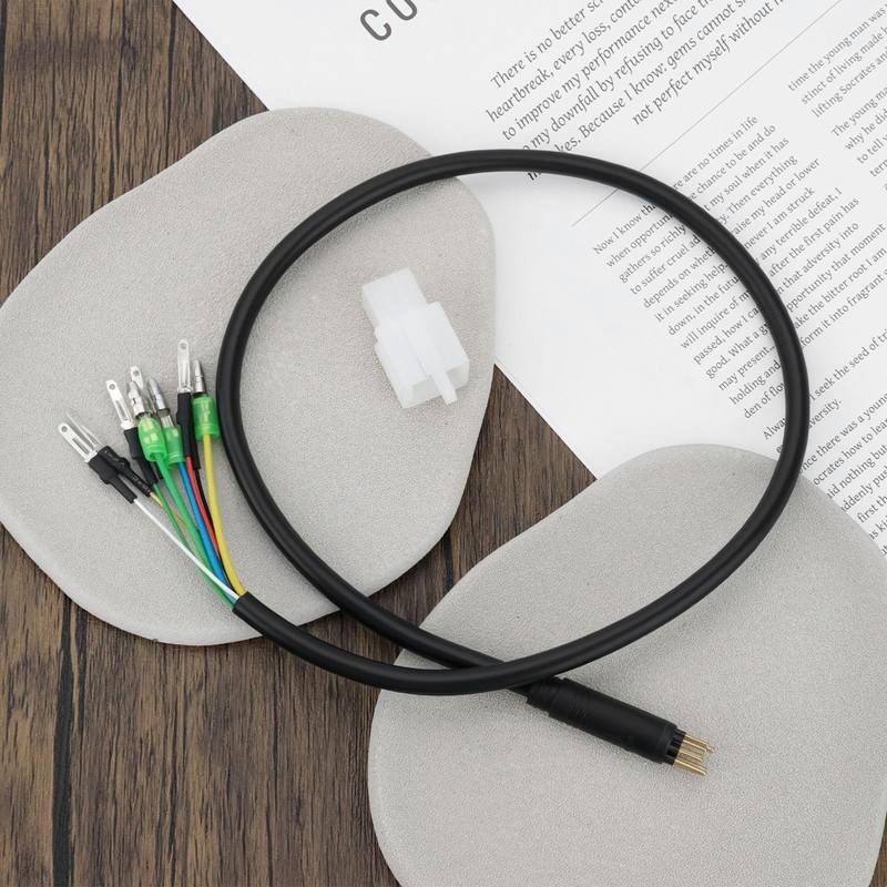 eMagTech 1PC 9-Pin Ebike Cable Connector Male Motor Cable 55cm