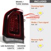 Sagnod Auto Tail Light compatible with 2015-2023 Chrysler 300 Left