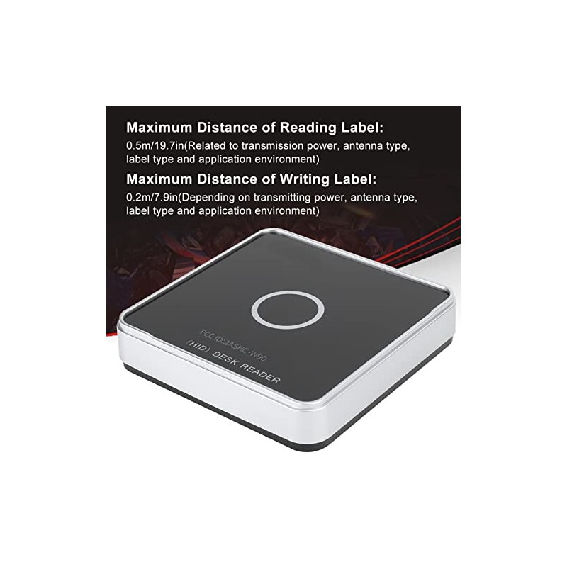 Thincol Lector de tarjetas RFID, UHF, 902 ~ 928 MHz,