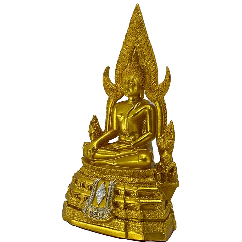 BUDDHO Chinnaraj Thai Buddha Statue for Home Decor 8" h