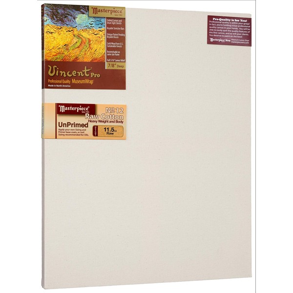 MASTERPIECE Z1VR-2127 Vincent Pro 7/8" Deep Raw Unprimed Heavy Weight