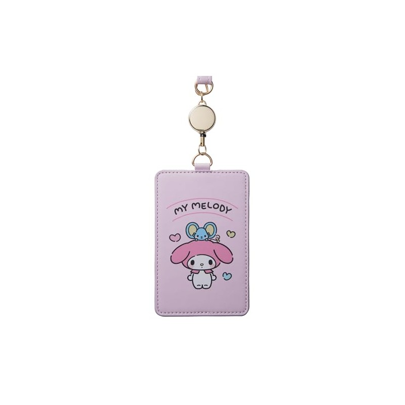 Sanrio Characters Pass Case, Women's, My Melody/Light Pink, One size