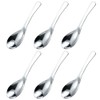 6 PCS Soup Spoons,410 Stainless Steel Soup Spoon for Home
