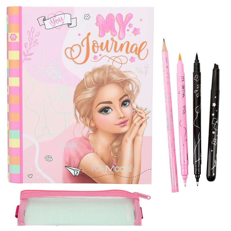 Depesche TOPModel My Journal 12716 Notebook in Pink with Model
