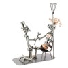 Steelman24 I Nuts and bolts sculpture Marriage Proposal I Handmade