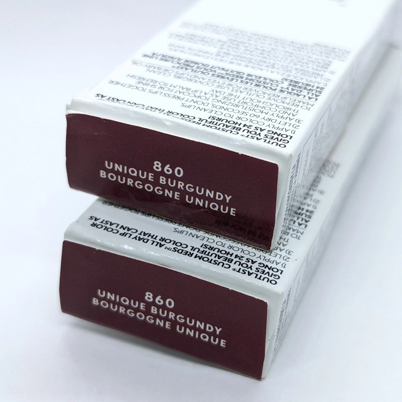 CoverGirl Outlast All-Day Lip Color w/Topcoat #860 Unique Burgundy *2