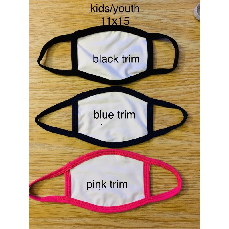 Unbranded sublimation blank mask