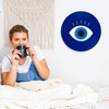 Evil Eye - Size: 19x19, EVIL EYE: Blue