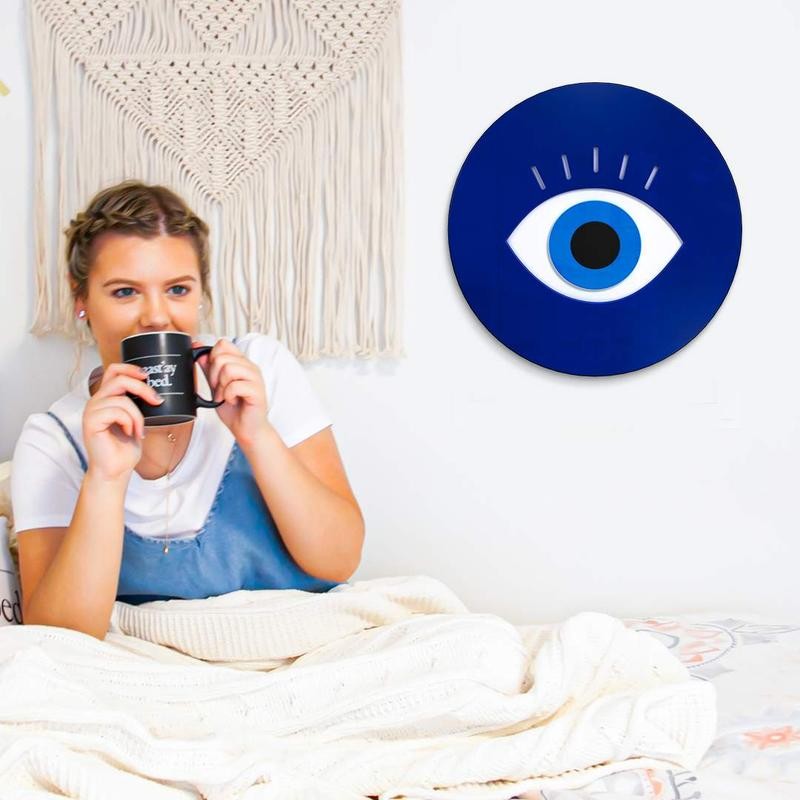 Evil Eye - Size: 19x19, EVIL EYE: Blue