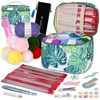 Coopay Knitting Needles Set, 55 Pieces Stainless Steel Double Pointed