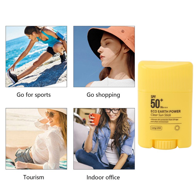 16g Organic Sunscreen Stick UVA and UVB Protection Face Sun