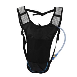 Hydration Pack Lightweight Breathable Multifunctional Water Backpack with 2L Water Bag Straw for Running Hiking CyclingBlue