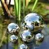 LAINIKE 6 palline decorative galleggianti in acciaio inox, per laghetto,